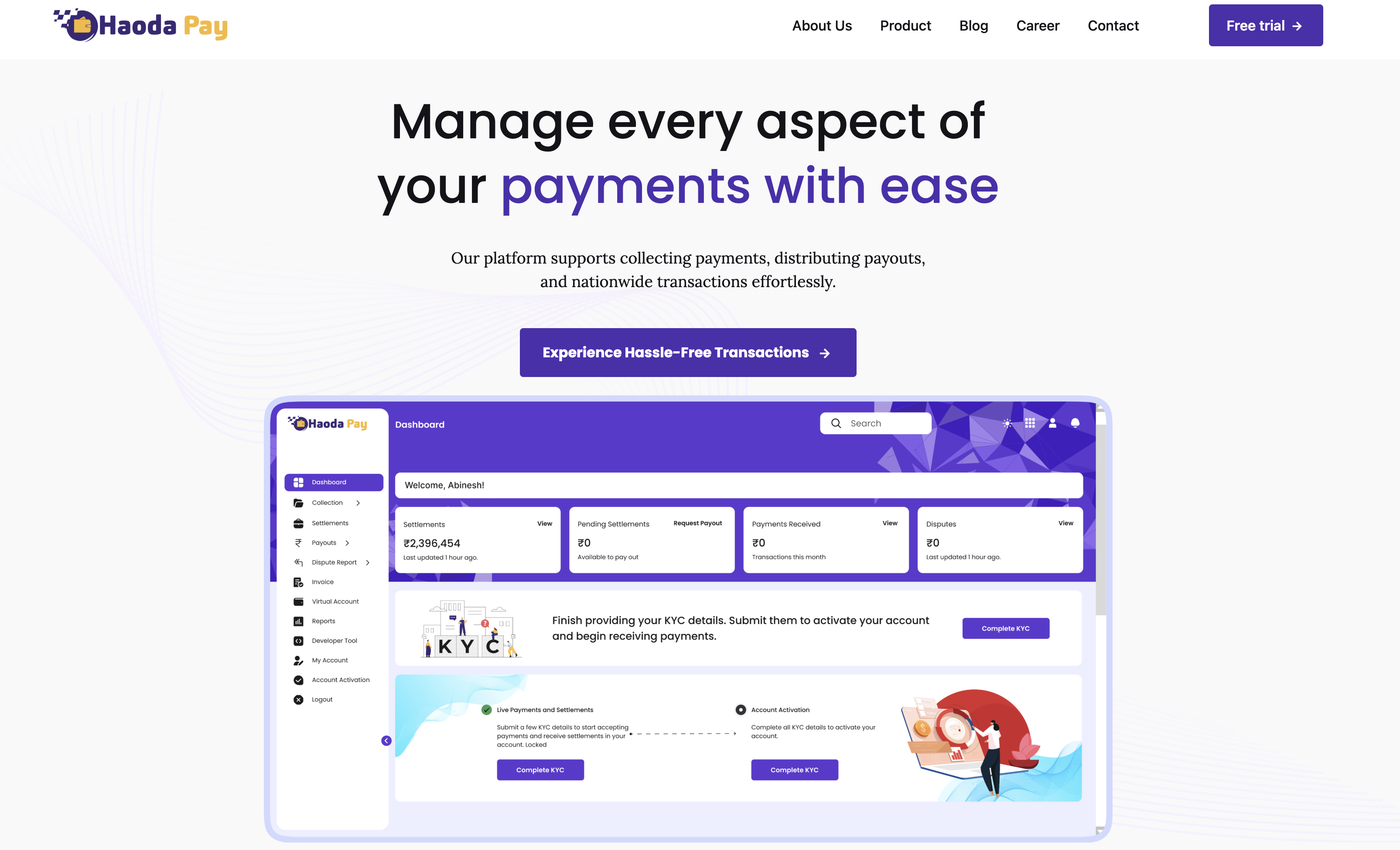 Haodapay Payment Gateway